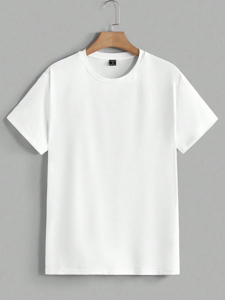 Plain regular tee's